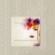 Femme aquarelle sticker autocollant interrupteur