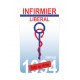 Caduceus Liberaler Krankenpfleger Datum sticker aufkleber