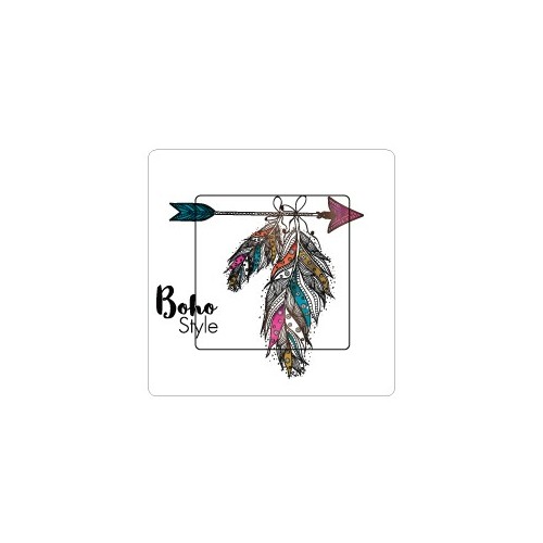 Style bohème 1 sticker autocollant interrupteur