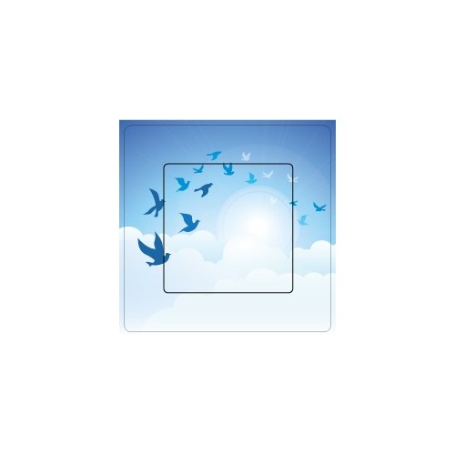 Paysage 4 sticker autocollant interrupteur