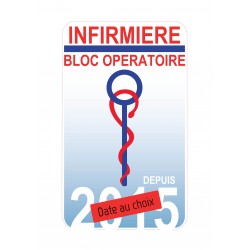 Caducée Infirmière Bloc Opératoire Date