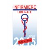 Caduceus Krankenschwester Liberalen Datum sticker aufkleber
