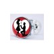 Stickers visage heureux autocollant bonde lavabo évier bouchon