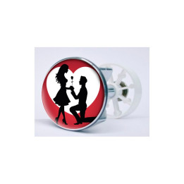 Stickers visage heureux autocollant bonde lavabo évier bouchon