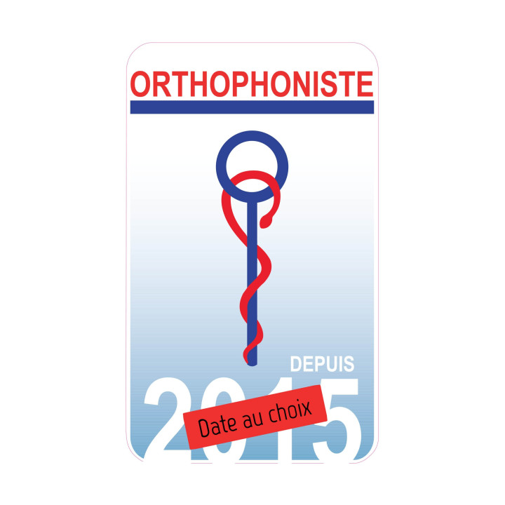 Caducée OrthophonisteDate