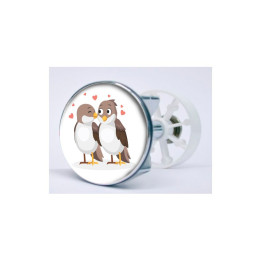 Stickers visage heureux autocollant bonde lavabo évier bouchon