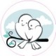 Stickers whale wall sticker sticker switch