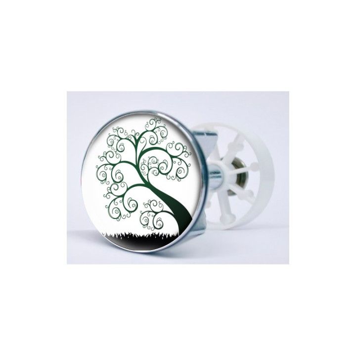Stickers visage heureux autocollant bonde lavabo évier bouchon