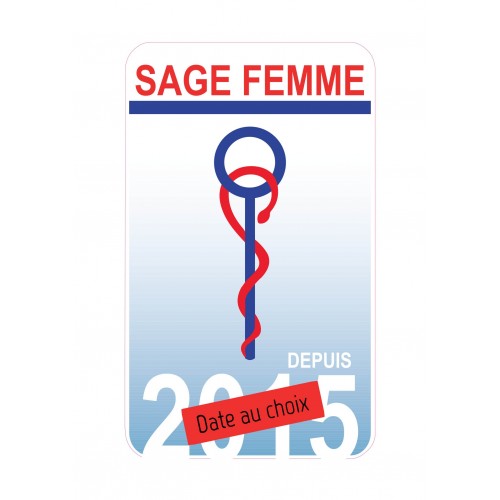 Caducée Sage-Femme Date