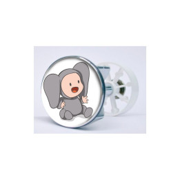 Stickers visage heureux autocollant bonde lavabo évier bouchon