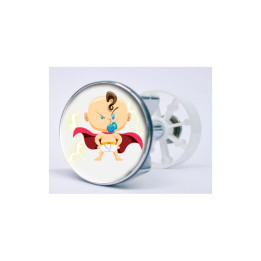 Stickers visage heureux autocollant bonde lavabo évier bouchon