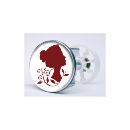 Stickers visage heureux autocollant bonde lavabo évier bouchon