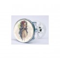 Stickers visage heureux autocollant bonde lavabo évier bouchon