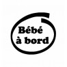 Autocollant Bébé à bord