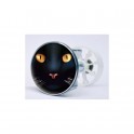 Stickers visage heureux autocollant bonde lavabo évier bouchon