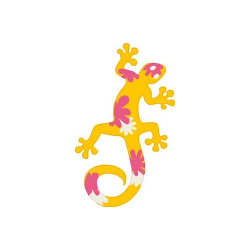 Salamandre bragance lézard autocollant sticker adhésif