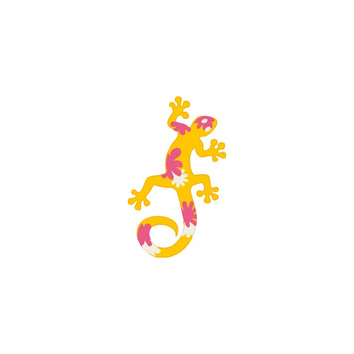 Salamandre bragance lézard autocollant sticker adhésif