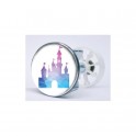 Stickers visage heureux autocollant bonde lavabo évier bouchon