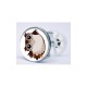 Stickers visage heureux autocollant bonde lavabo évier bouchon