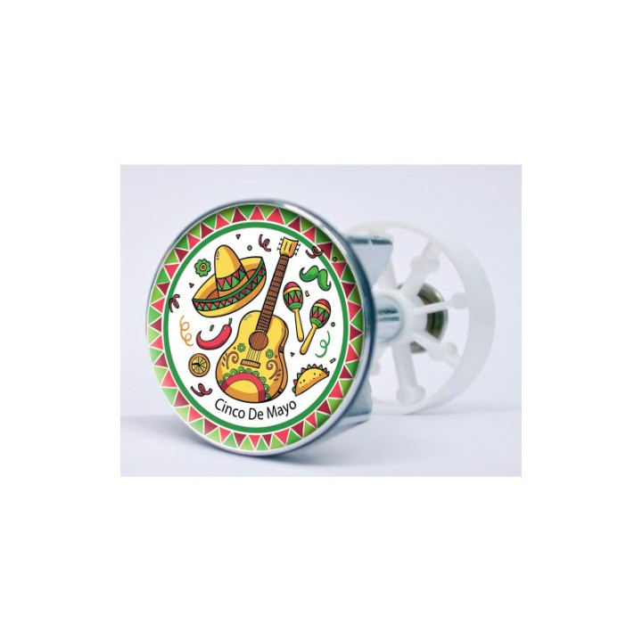 Stickers visage heureux autocollant bonde lavabo évier bouchon