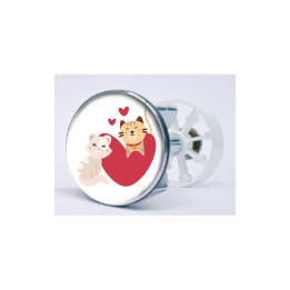 Stickers visage heureux autocollant bonde lavabo évier bouchon