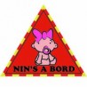 Sticker Nin's Edge baby red