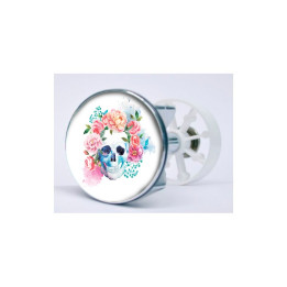 Stickers visage heureux autocollant bonde lavabo évier bouchon