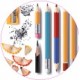 Stickers visage heureux autocollant bonde lavabo évier bouchon