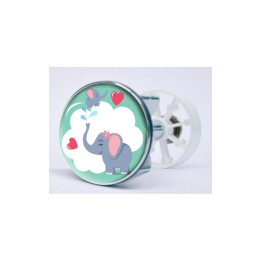 Stickers visage heureux autocollant bonde lavabo évier bouchon