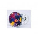 Stickers visage heureux autocollant bonde lavabo évier bouchon