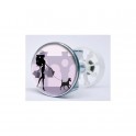 Stickers visage heureux autocollant bonde lavabo évier bouchon