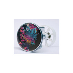 Stickers visage heureux autocollant bonde lavabo évier bouchon
