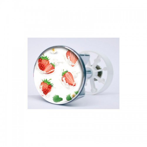 Stickers visage heureux autocollant bonde lavabo évier bouchon