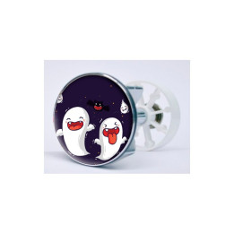 Stickers visage heureux autocollant bonde lavabo évier bouchon