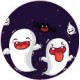Stickers whale wall sticker sticker switch