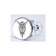 Stickers visage heureux autocollant bonde lavabo évier bouchon