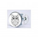 Stickers visage heureux autocollant bonde lavabo évier bouchon