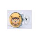 Stickers visage heureux autocollant bonde lavabo évier bouchon