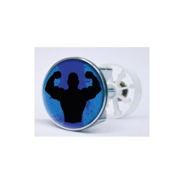 Stickers visage heureux autocollant bonde lavabo évier bouchon
