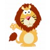Autocollant Lion animal sticker adhesif