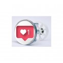 Stickers visage heureux autocollant bonde lavabo évier bouchon