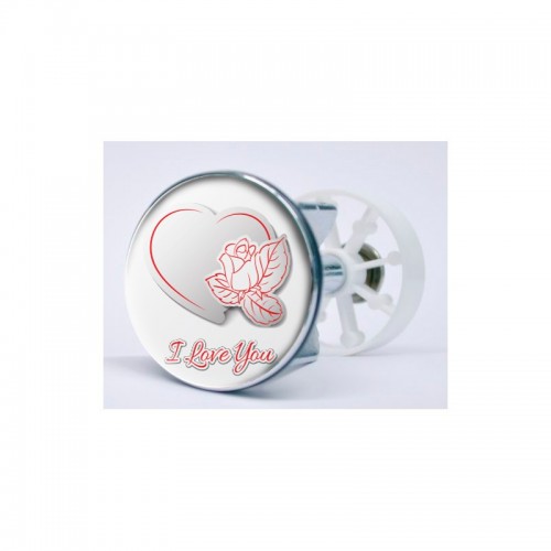 Stickers visage heureux autocollant bonde lavabo évier bouchon