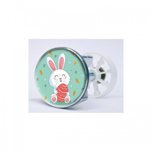 Stickers visage heureux autocollant bonde lavabo évier bouchon