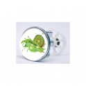 Stickers visage heureux autocollant bonde lavabo évier bouchon