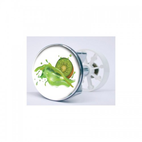 Stickers visage heureux autocollant bonde lavabo évier bouchon