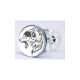 Stickers visage heureux autocollant bonde lavabo évier bouchon