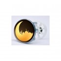 Stickers visage heureux autocollant bonde lavabo évier bouchon