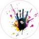 Stickers visage heureux autocollant bonde lavabo évier bouchon