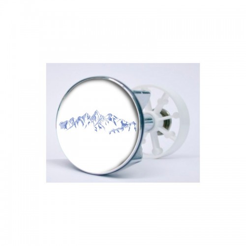 Stickers visage heureux autocollant bonde lavabo évier bouchon