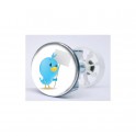 Stickers visage heureux autocollant bonde lavabo évier bouchon